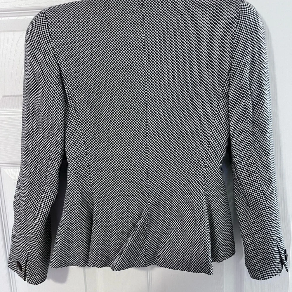 Dior Navy and White Women's Blazer